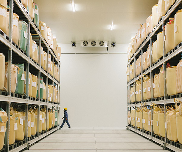 収穫から精米までの保管体制と設備