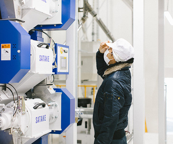 玄米から精米までの鮮度